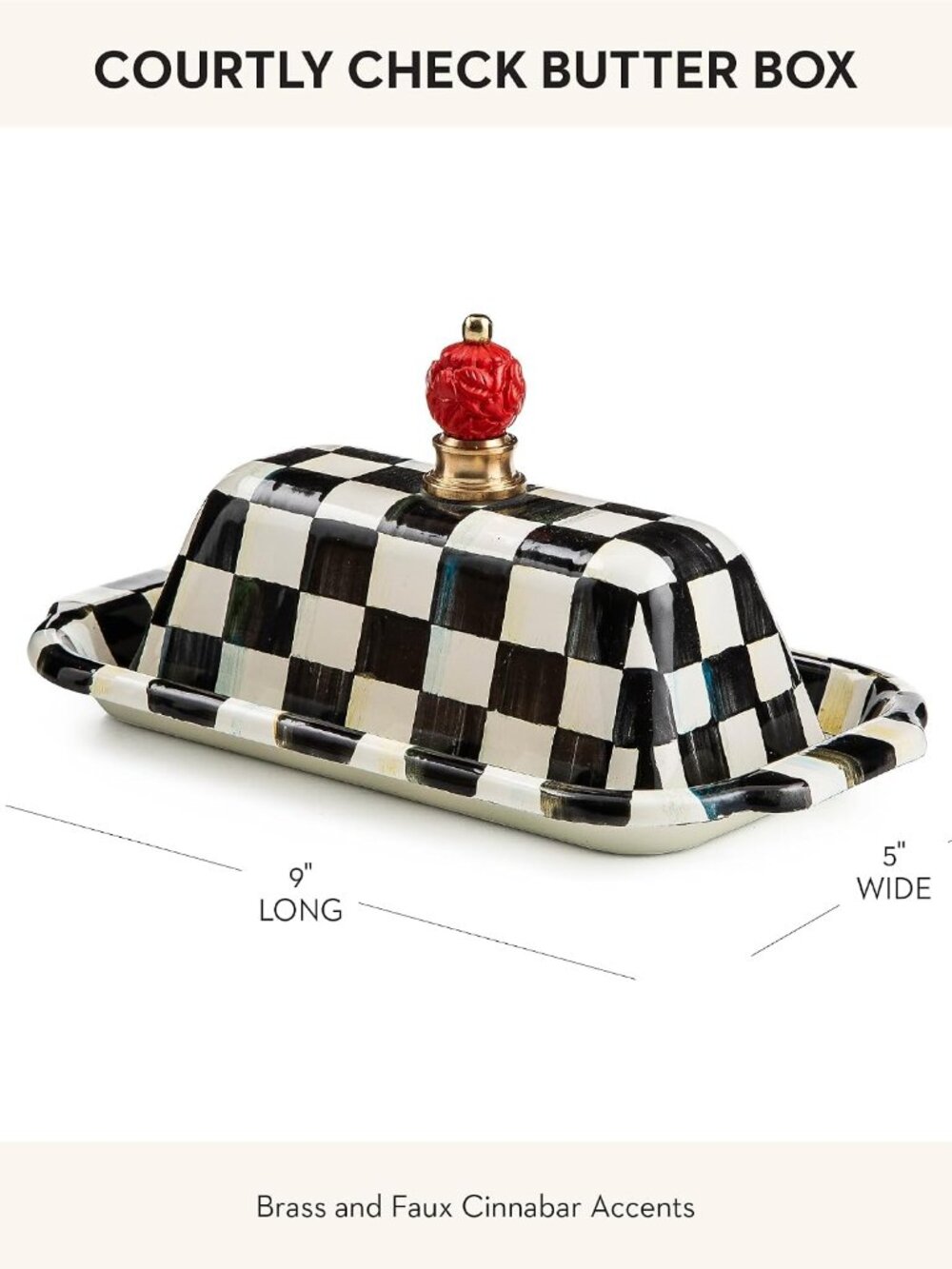 MACKENZIE-CHILDS Courtly Check Collection - Picture 7 of 14